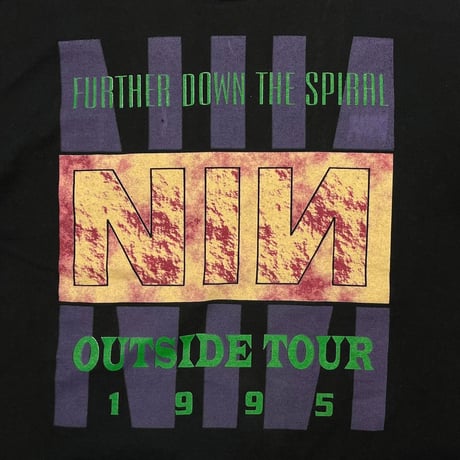 NINE INCH NAILS FURTHER DOWN THE SPIRAL OUTSIDE TOUR LARGE 4853
