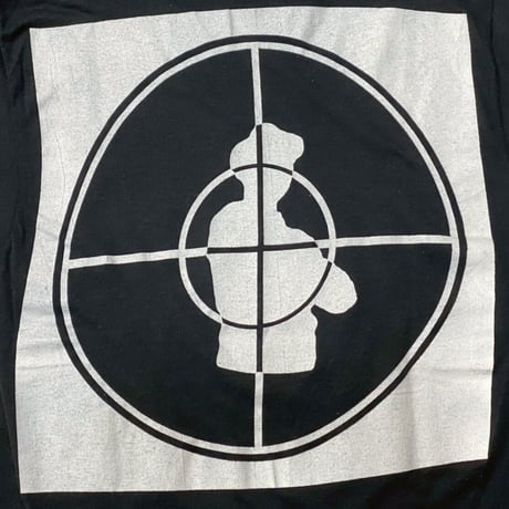 PUBLIC ENEMY 80s TARGET TEE CHED LARGE MADE IN USA 1126