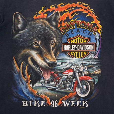 HARLEY DAVIDSON DAYTONA BEACH BIKE 96 WEEK FITS LARGE 1876