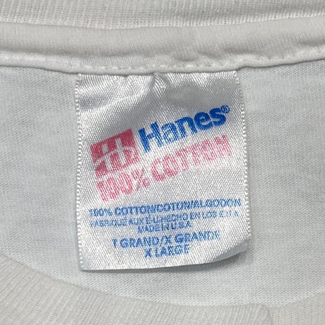 BEATLES MEMBER PHOTO ROCK EXPRESS WHITE HANES XL 5190