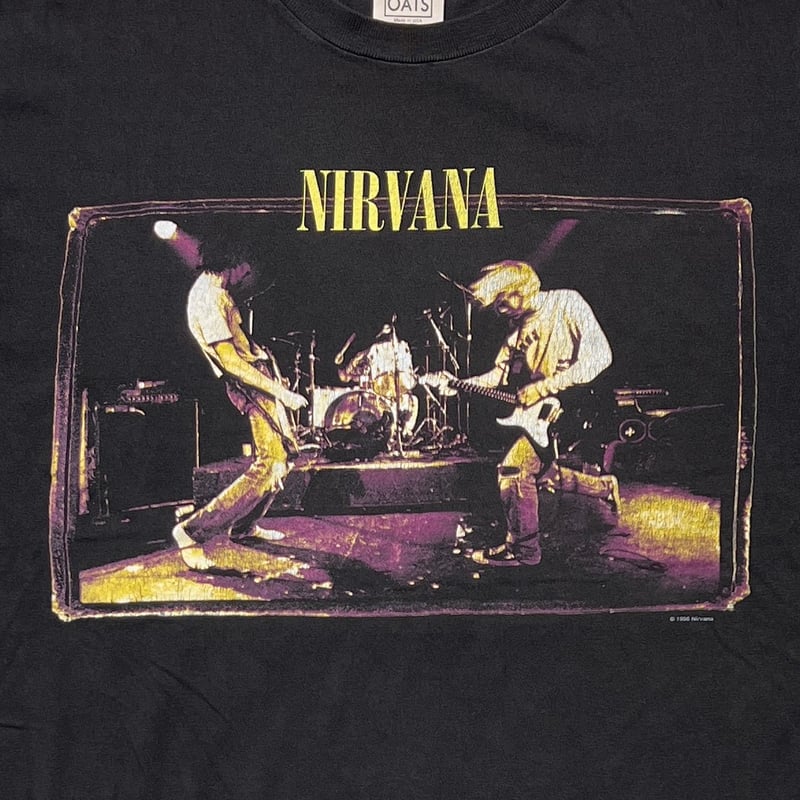 NIRVANA  /  MUDDY BANKS Tシャツ WILD OATS L NIRVANA MUDDY BANKS OF WISHKAH TEE WILD OATS L
