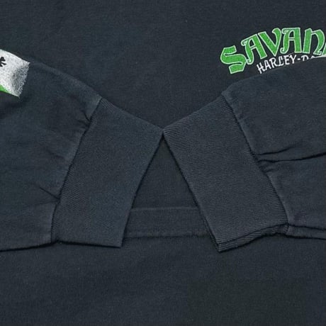 HARLEY DAVIDSON SAVANNAH GREEN CLOVER LS LARGE 6854