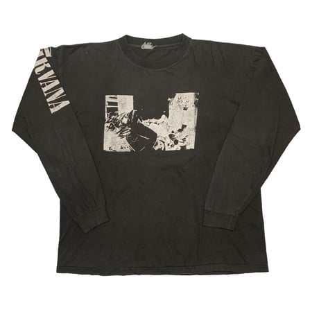 NIRVANA BLEACH BOOTLEG LS FITS XL 5341