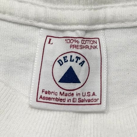 LORD'S GYM HIS PAIN YOUR GAIN THE SIN OF THE WORLD WHITE DELTA LARGE 9351