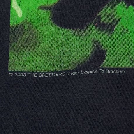 THE BREEDERS 1993 LAST SPLASH NAVY BROCKUM XL 3567