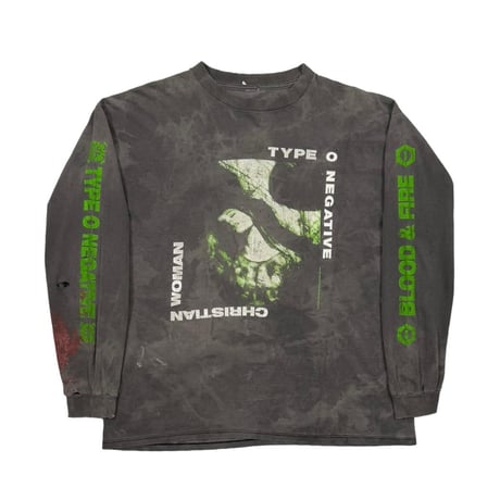 TYPE O NEGASTIVE CHRISTIAN WOMAN LOVE ME TO DEATH LS FITS XL 9810