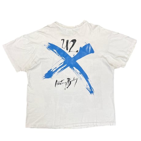U2 ACHTUNG BABY WHITE HANES XL 2231