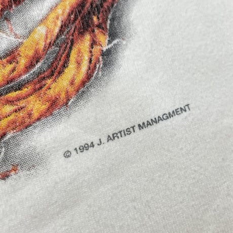 NINE INCH NAILS FURTHER DOWN THE SPIRAL WHITE HANES XL 8929