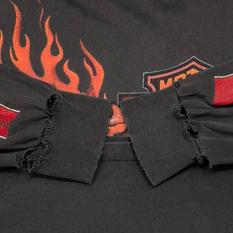 HARLEY DAVIDSON DALLAS TEXAS UNTAMED TIGER FLAME LS LARGE 8948