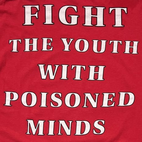 FISH BONE RACISM SUCKS RED BROCKUM XL 5555