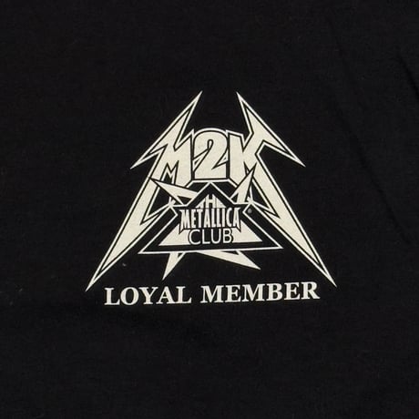 METALLICA 2000 ENTER THE MILLENICA METCLUB ALSTYLE LARGE 8662