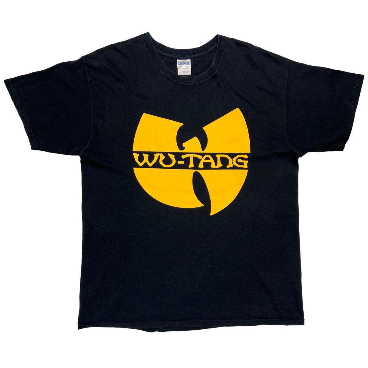 WU-TANG CLAN 00s YELLOW LOGO GILDAN LARGE 1214