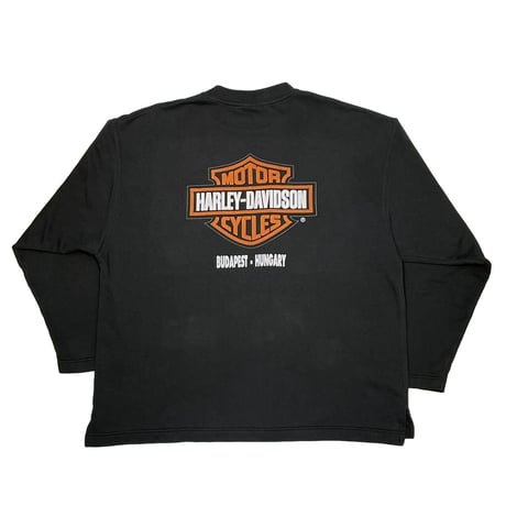HARLEY DAVIDSON EMBLEM DOUBLESIDE CREWNECK SWEAT SCREENSTARS XL 2217