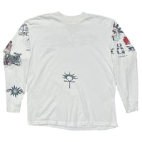 DENNIS RODMAN TATTOO LS WHITE XL 9223