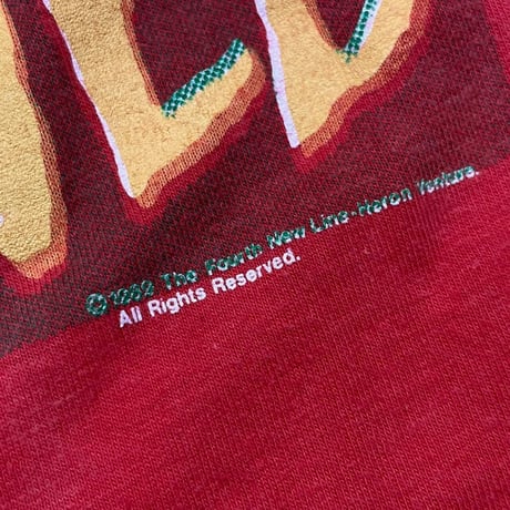 A NIGHT MARE ON ELM STREET 5 1989 THE DREAM CHILD TEE RED LARGE 5619