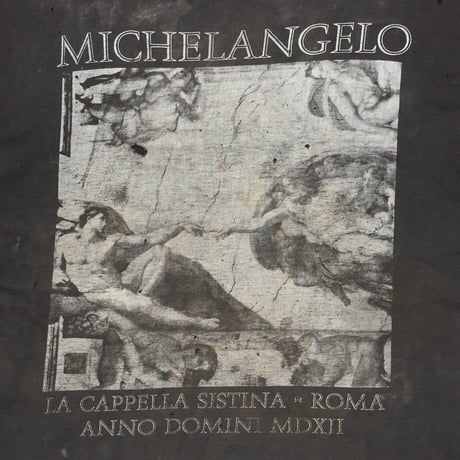 OLD & VINTATGE MICHELANGELO LA CAPPELLA SISTINA ROMA ANNO DOMINI MDXII FITS LARGE 8372
