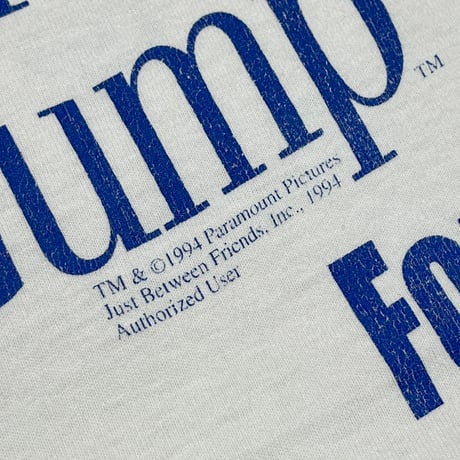 FORREST GUMP MOVIE PROMO FOR PRESIDENT WHITE FRUIT OF THE LOOM XL 6920