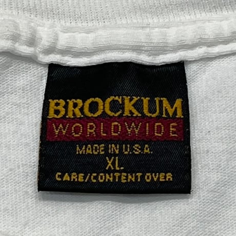 THE ROLLING STONES AMERICAN FLAG TONGUE VOODOO LOUNGE 94/95 WHITE BROCKUM XL 8106