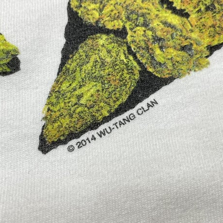 WU-TANG CLAN GANJA LOGO TEE WHITE GILDAN XL