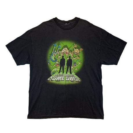 MEN IN BLACK UNIVERSAL STUDIOS FLORIDA ALIEN ATTACK GLOW IN THE DARK TEE FIT LIKE XL 7626