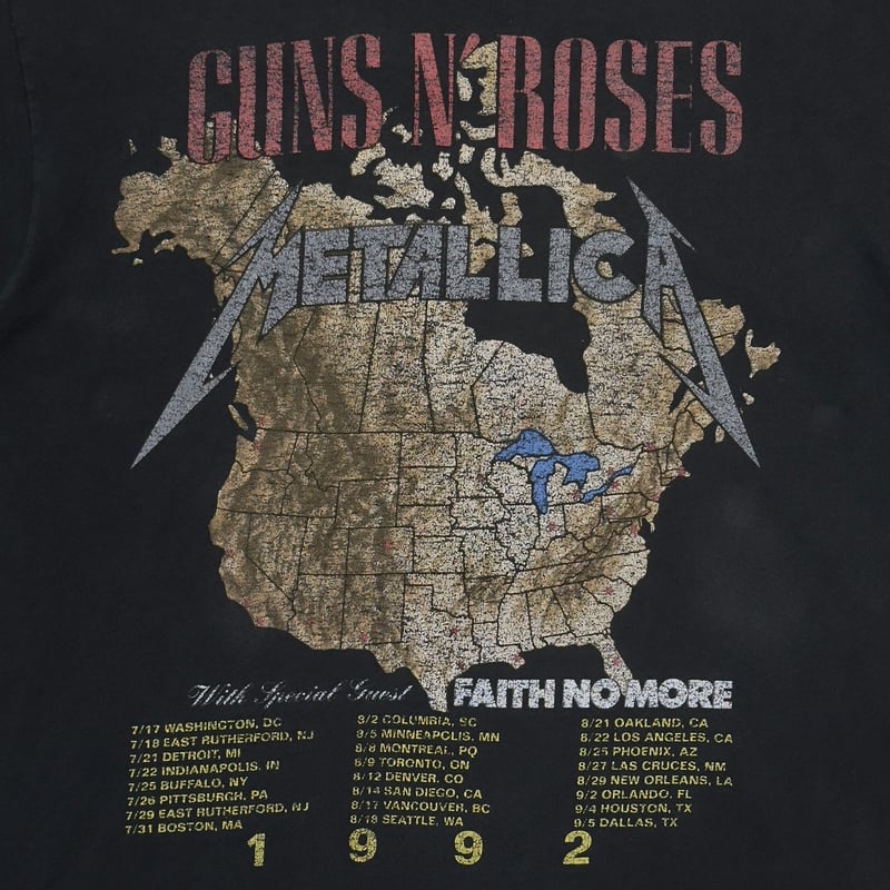 METALLICA x GUNS N' ROSES x FAITH NO MORE TOUR