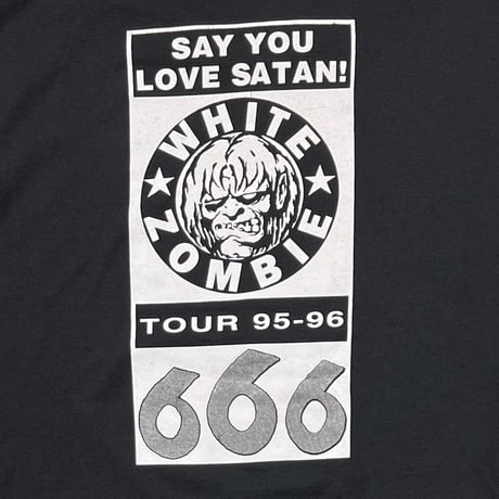 WHITE ZOMBIE 1995-1996 TOUR SAY YOU LOVE SATAN LS SCREEN STARS XL 4922