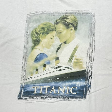 TITANIC 1998 PROMO TEE WHITE JAM FITS 2XL 2498