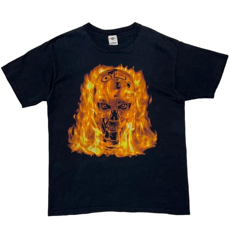 TERMINATOR 2 FLAMING HEAD T-2 3D UNIVERSAL STUDIOS LARGE 2573