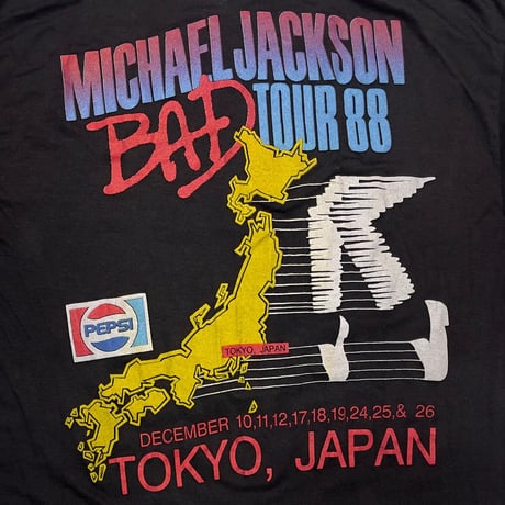 MICHAEL JACKSON BAD WORLD TOUR 1988 SPRING FORD LARGE 4188