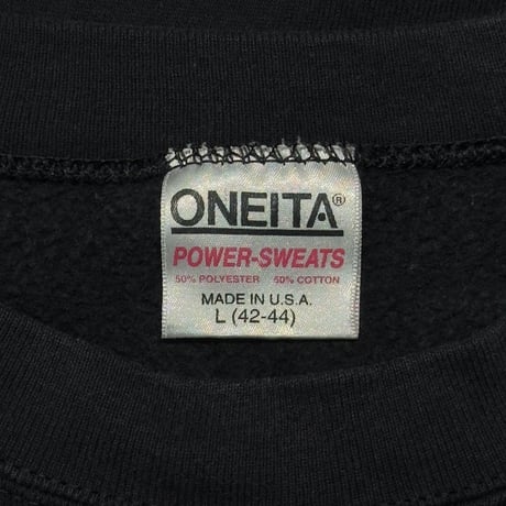 MC ESCHER ONEITA CREWNECK SWEAT BLACK LARGE 6461