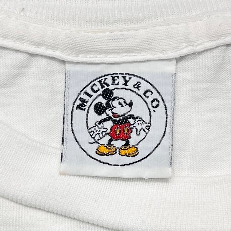 DISNEY VINTAGE MICKEY CHANGE OF CLOTHES WHITE FITS XL 5063