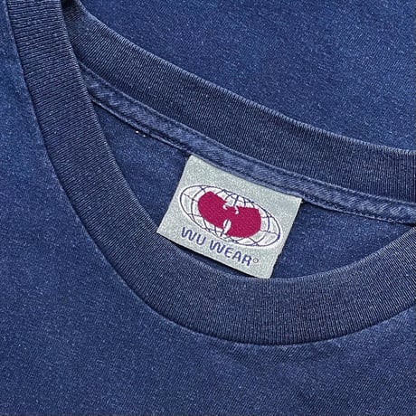 WU-TANG CLAN WUWEAR WORLD WIDE ULTIMATE FORCE LS NAVY FITS XL 6773