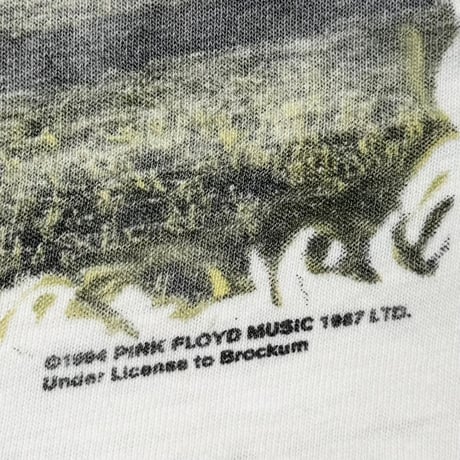 PINK FLOYD NORTH AMERICAN TOUR WHITE BROCKUM XL 3407