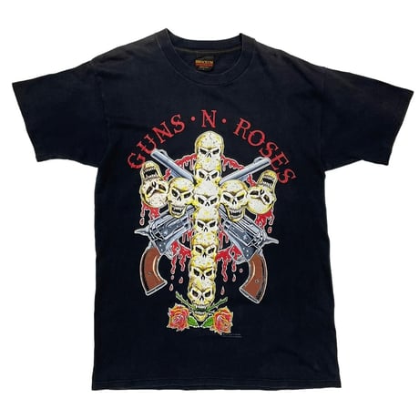 GUNS N' ROSES USE YOUR ILLUSION TOUR TEE BROCKUM LARGE 0628