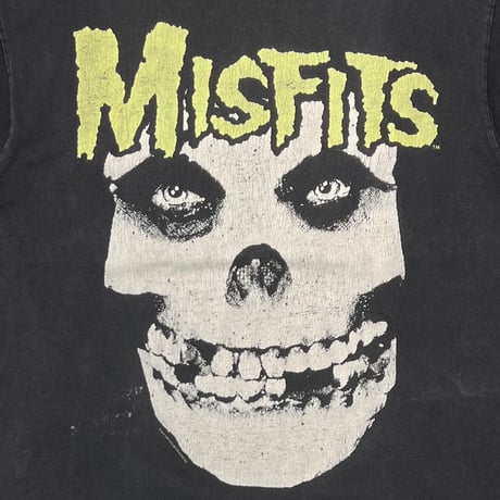 MISFITS BIG SKULL GREEN TEXT EAST COAST TOUR 1996 GILDAN XL 4616