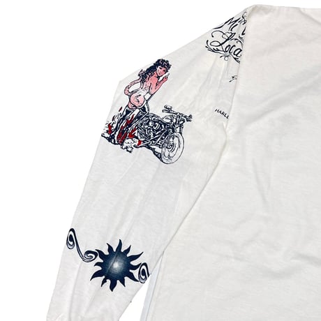 DENNIS RODMAN TATTOO LS WHITE XL 0303