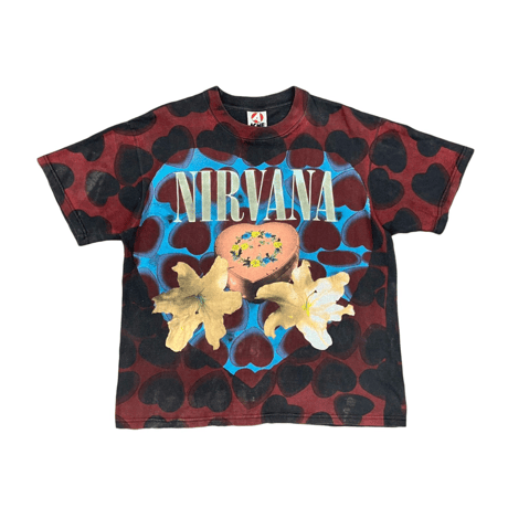 VINTAGE NIRVANA HEART SHAPED BOX ACME LARGE 3000JK0807