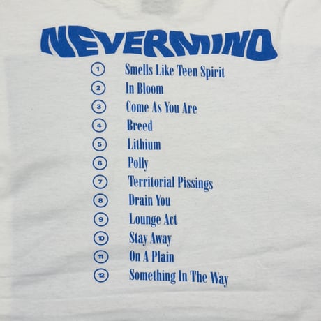 NIRVANA NEVERMIND GIANT by TeeJays XL 9643