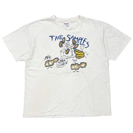 THE SAMPLES 1993 PERFORMANCE ILLUSTRATION WHITE HANES XL 5954
