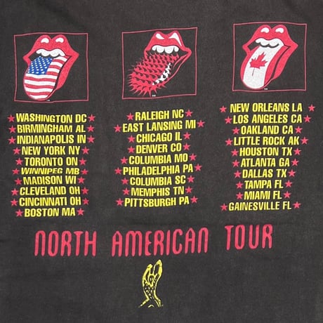 THE ROLLING STONES NORTH AMERICAN TOUR 94/95 BROCKUM LARGE 2812