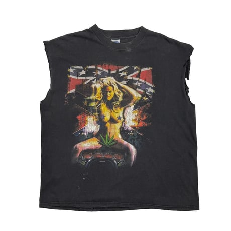 PANTERA NAKED GIRL WEED SLEEVELESS CYGNUS LARGE 8438