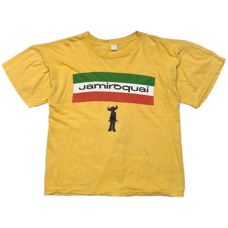 JAMIROQUAI TOUR BUFFALO MAN YELLOW FITS L-XL 9582