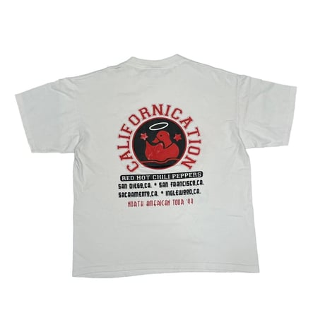 RED HOT CHILI PEPPERS CALIFORNICATION NORTH AMERICAN TOUR 1999 XL 9161