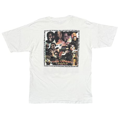 ESSENCE 2002 MUSIC FESTIVAL WHITE ALL SPORT XL 7704