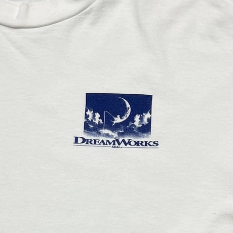 DREAM WORKS LOGO TEE WHITE ONEITA XL 3625