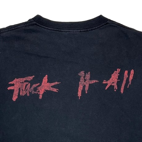 SLIPKNOT 1st ALBUM RED JUMPSUIT FUCK IT ALL FRUIT OF THE LOOM XL 1719