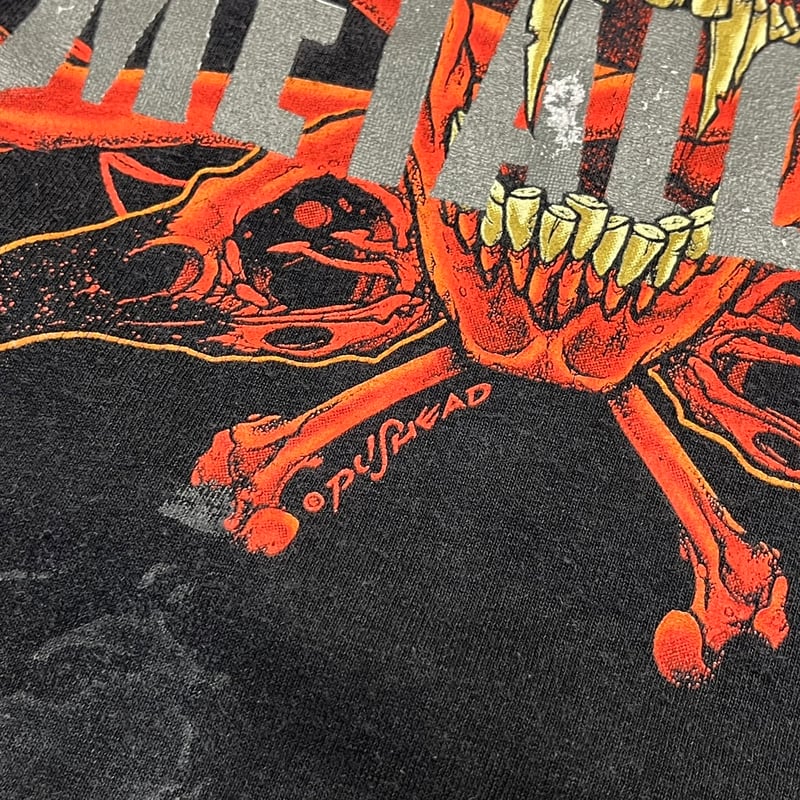 METALLICA PUSHEAD YING YANG REBEL SKULL FITS M-