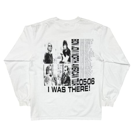 BON JOVI HAVE A NICE DAY! LS  WHITE FITS XL 6805