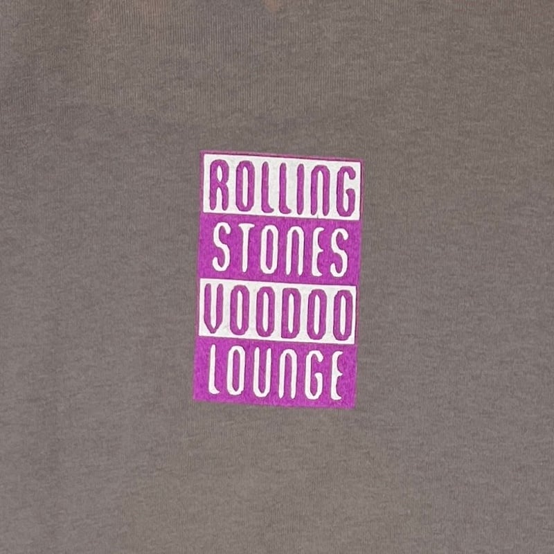 ROLLING STONES PURPLE LIP & SPIKE TONGUE VOODOO