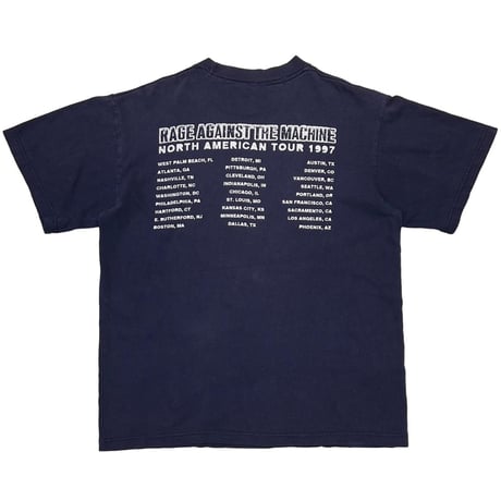 RAGE AGAINST THE MACHINE BARBARA KRUGER Who is beyond the law ? NAVY FITS LARGE 6033